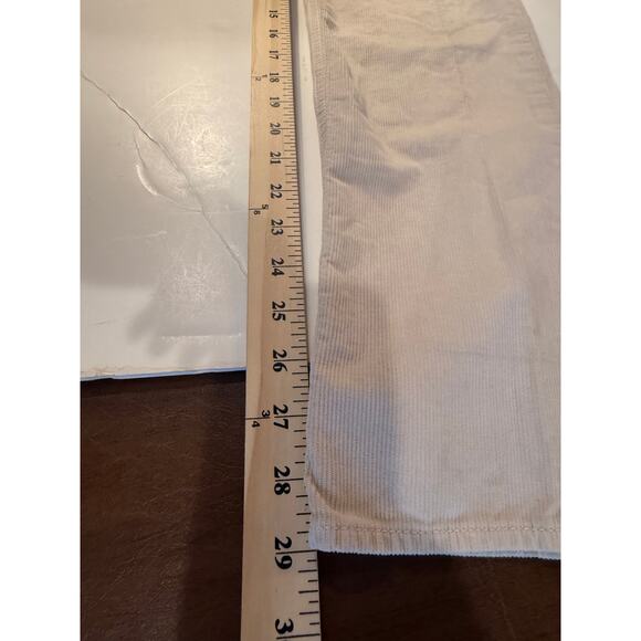 J.Crew Matchstick Skinny Corduroy Pants Beige Women Scandi Girl 14/16 - Picture 8 of 9